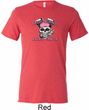 Bikers Against Breast Cancer Mens Tri Blend Crewneck Shirt