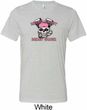 Bikers Against Breast Cancer Mens Tri Blend Crewneck Shirt