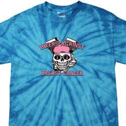 Bikers Against Breast Cancer Spider Tie Dye Shirt Bikers Against Breast Cancer Spider Tie Dye Shirt