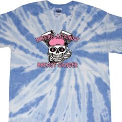 Bikers Against Breast Cancer Twist Tie Dye Shirt Bikers Against Breast Cancer Twist Tie Dye Shirt