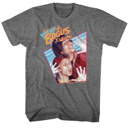 Bill And Ted Shirt Bogus Journey Athletic Heather T-Shirt