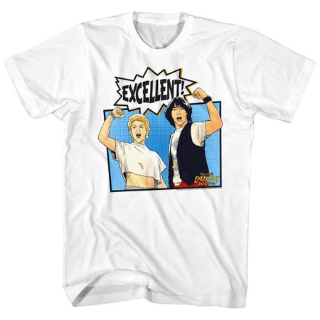 Bill And Ted Shirt Excellent 2 White T-Shirt