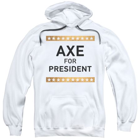 Billions Hoodie Axe For President White Sweatshirt Hoody