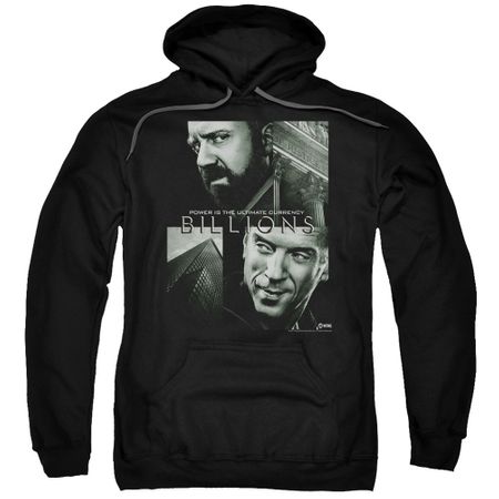 Billions Hoodie Currency Poster Black Sweatshirt Hoody