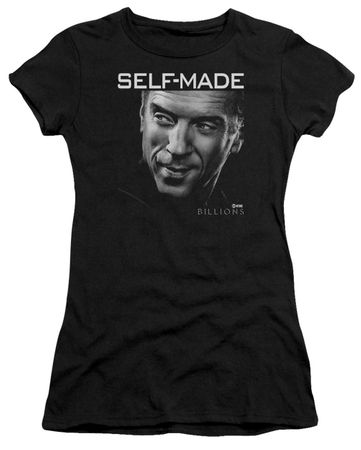 Billions Juniors Shirt Self Made Black T-Shirt
