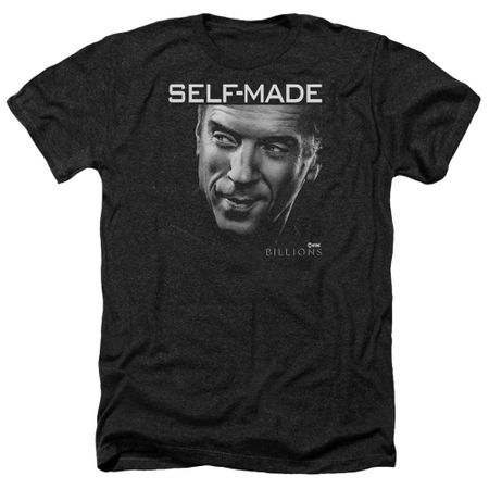 Billions Shirt Self Made Heather Black T-Shirt