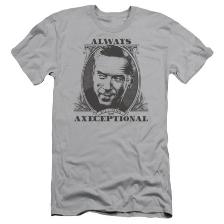 Billions Slim Fit Shirt Axeceptional Silver T-Shirt