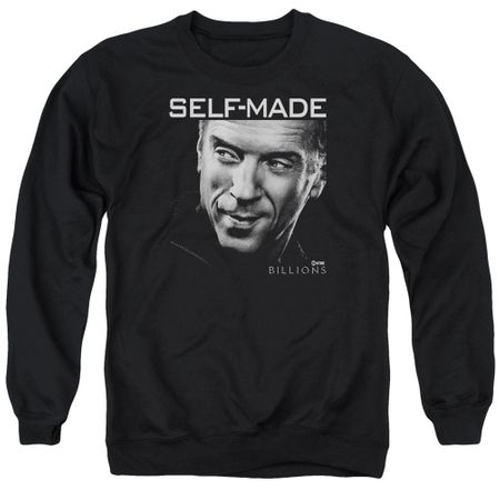 Billions Sweatshirt Self Made Adult Black Sweat Shirt