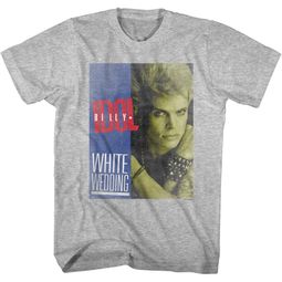 Billy Idol Shirt White Wedding Heather Grey T-Shirt