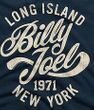 Billy Joel Long Island 1971 Ladies Racerback Tanktop - Navy