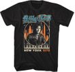 Billy Joel NEW YORK 1973 Classic Rock T-shirt - Black