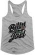 Billy Joel Only The Good Ladies Racer-back Tanktop - Grey