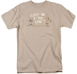 Clearance - Kids Looney Tunes Road Runner T-shirt - Sand Color