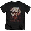 Clearance - Kids Lord of the Rings URUK HAI T-shirt - Black