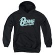 Clearance - Kids David Bowie LOGO Hoodie Sweatshirt - Black