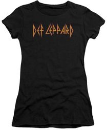 Clearance - Junior Size Def Leppard HORIZONTAL LOGO Tee - Black Clearance - Junior Size Def Leppard HORIZONTAL LOGO Tee - Black