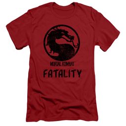 Clearance - Juniors Size Mortal Kombat FATALITY T-shirt - Red Clearance - Juniors Size Mortal Kombat FATALITY T-shirt - Red