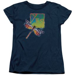 Clearance - Womens YES Band DRAGONLY T-shirt - Navy Clearance - Womens YES Band DRAGONLY T-shirt - Navy