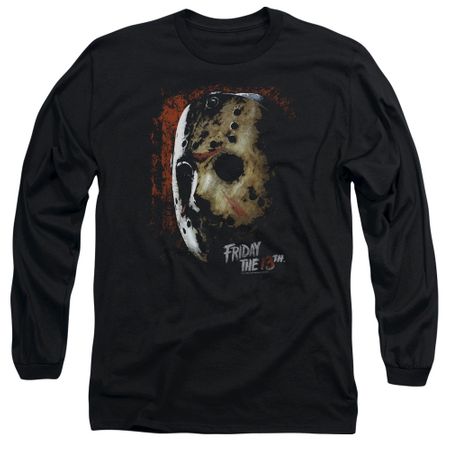 Clearance - Mens Halloween MASK OF DEATH T-shirt - Black