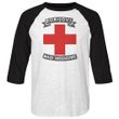Clearance - Mens Bon Jovi BAD MEDICINE Raglan 3/4 Sleeve Tee