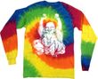 Clearance - Men's Laughing Buddha Long Sleeve Tie Dye Tee - Moondance