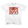 Clearance - Kids Bon Jovi HAVE A NICE DAY T-shirt - White