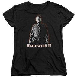 Womens Halloween MICHAEL MYERS T-shirt - Black 