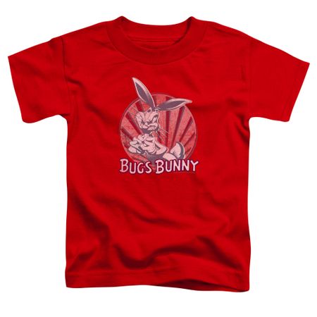 Clearance - Toddler Kids BUGS BUNNY WISHFUL THINKING T-shirt - Red