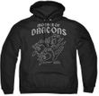 Game of Thrones Mother of Dragons Adult Hoodie Sweatshirt - Black