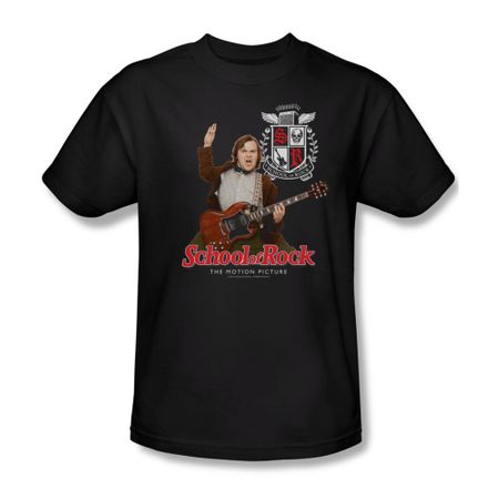 Clearance - School Of Rock Shirt The Teacher Is In Black Tee T-Shirt - Kids Large