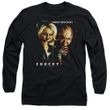 Mens CHUCKY GETS LUCKY Long Sleeve T-shirt - Black