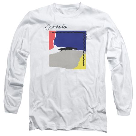 Mens Genesis ABACAB Long Sleeve T-shirt - White