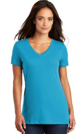 District Womens Perfect Weight V-Neck Tee - Clearance