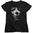 Womens Halloween Movie MASK T-shirt - Black