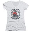 Juniors Size Friday the 13th CAMP Counselor Fitted V-neck Tee