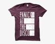 Men's Panic at the Disco T-shirt - Heather Purple