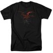 Mens The Hobbit Movie SMAUG Dragon T-shirt - Clearance