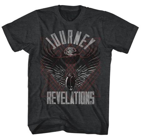 Journey Revelations Mens  T-shirt - Charcoal Gray
