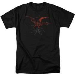 Mens The Hobbit Movie SMAUG Dragon T-shirt - Clearance