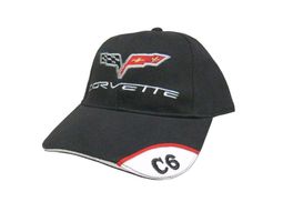 Chevy Corvette Hat - C6 Embroidered Vette Cap