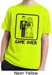 Black Game Over Kids Moisture Wicking Shirt