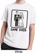 Black Game Over Kids Moisture Wicking Shirt