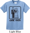 Black Game Over Kids Shirt