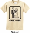 Black Game Over Kids Shirt