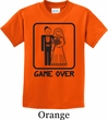 Black Game Over Kids Shirt