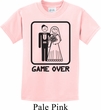 Black Game Over Kids Shirt