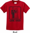 Black Game Over Kids Shirt