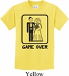 Black Game Over Kids Shirt