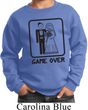 Black Game Over Kids Sweatshirt