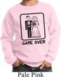 Black Game Over Kids Sweatshirt